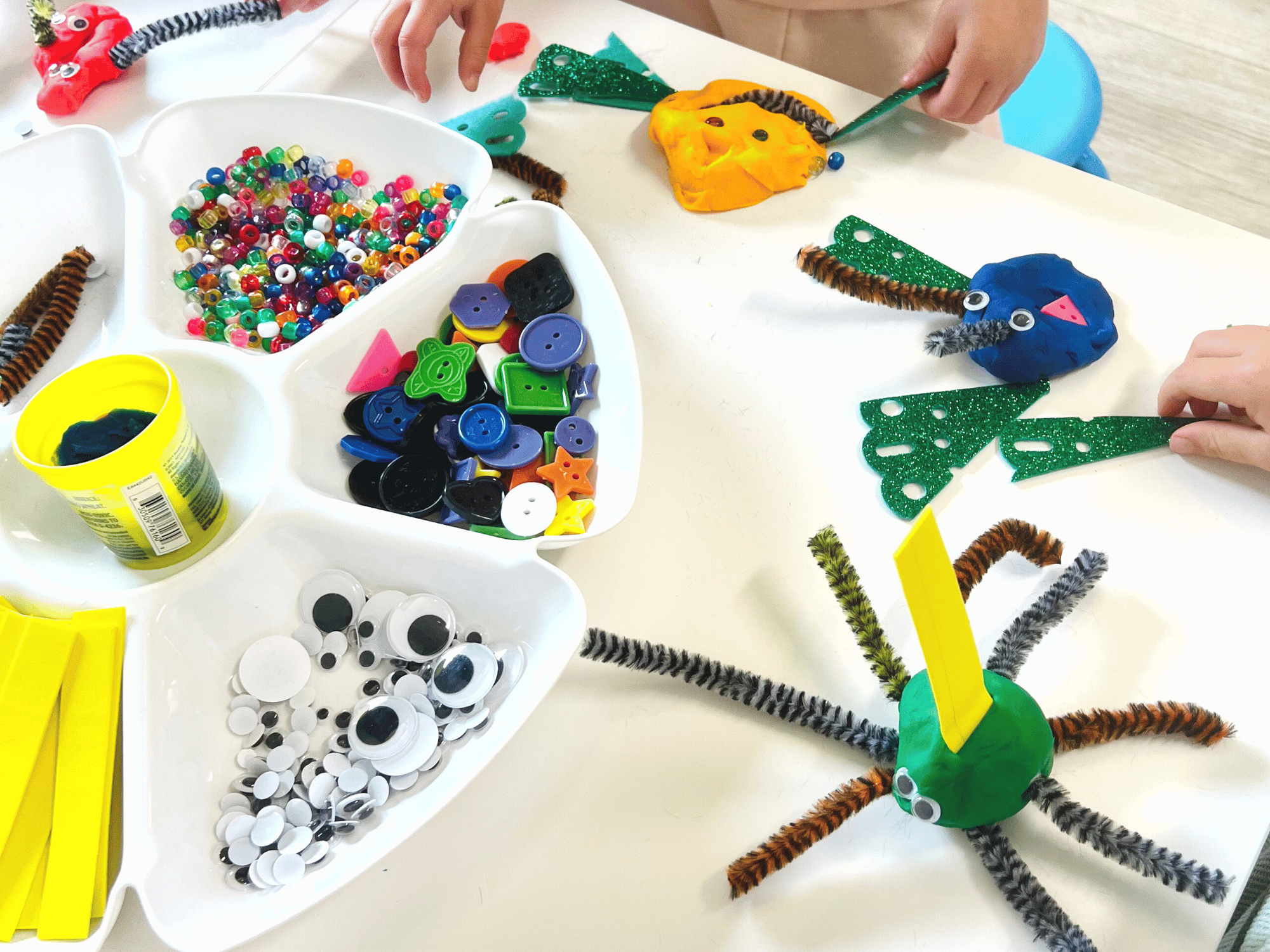 Build a Bug: Last Minute Toddler Activities
