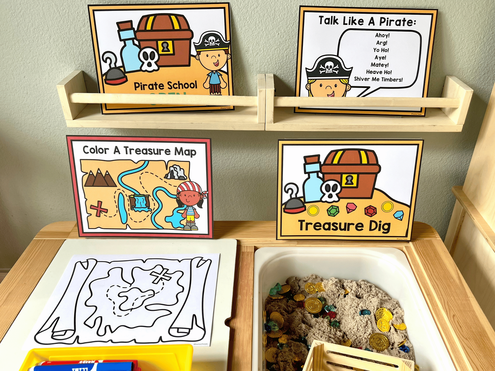 How To Set Up a Pirate Dramatic Play