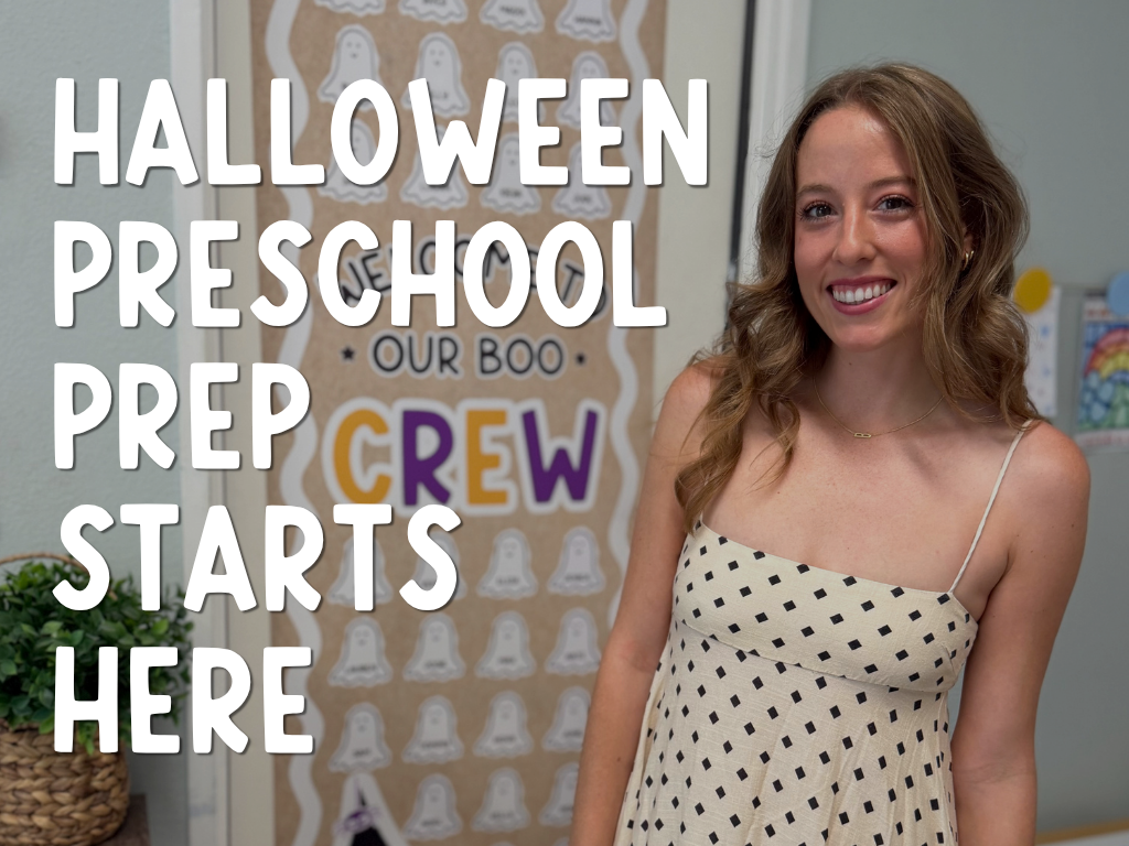 Halloween Preschool Supplies YOU Need to Grab Right Now 🎃
