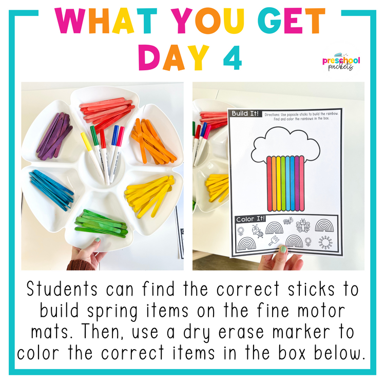 Spring Preschool Activities Weekly Curriculum