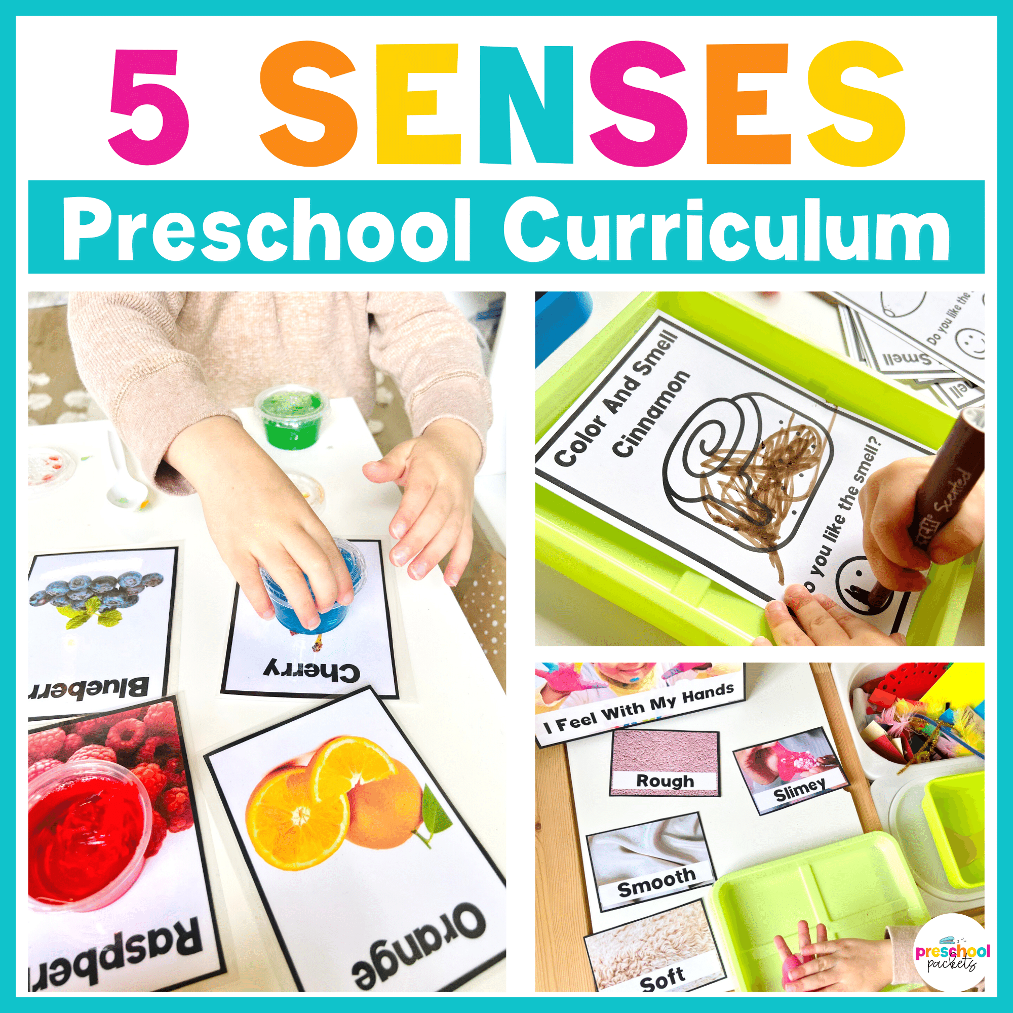 Teaching the Five Senses: Hearing – Preschool Packets