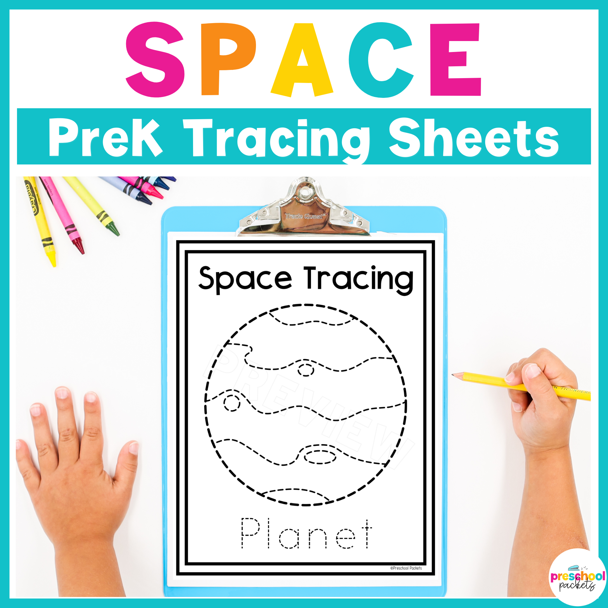 Space Themed Preschool Activity BUNDLE – Preschool Packets space-themed-preschool-activity-bundle-preschool-packets