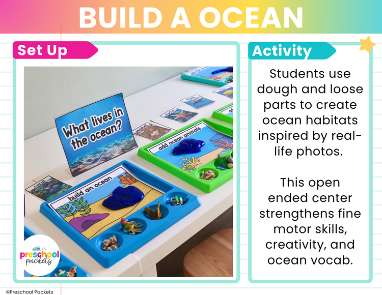Ocean Habitats Preschool Centers | Ocean Animals Activities Preschool & Kinder