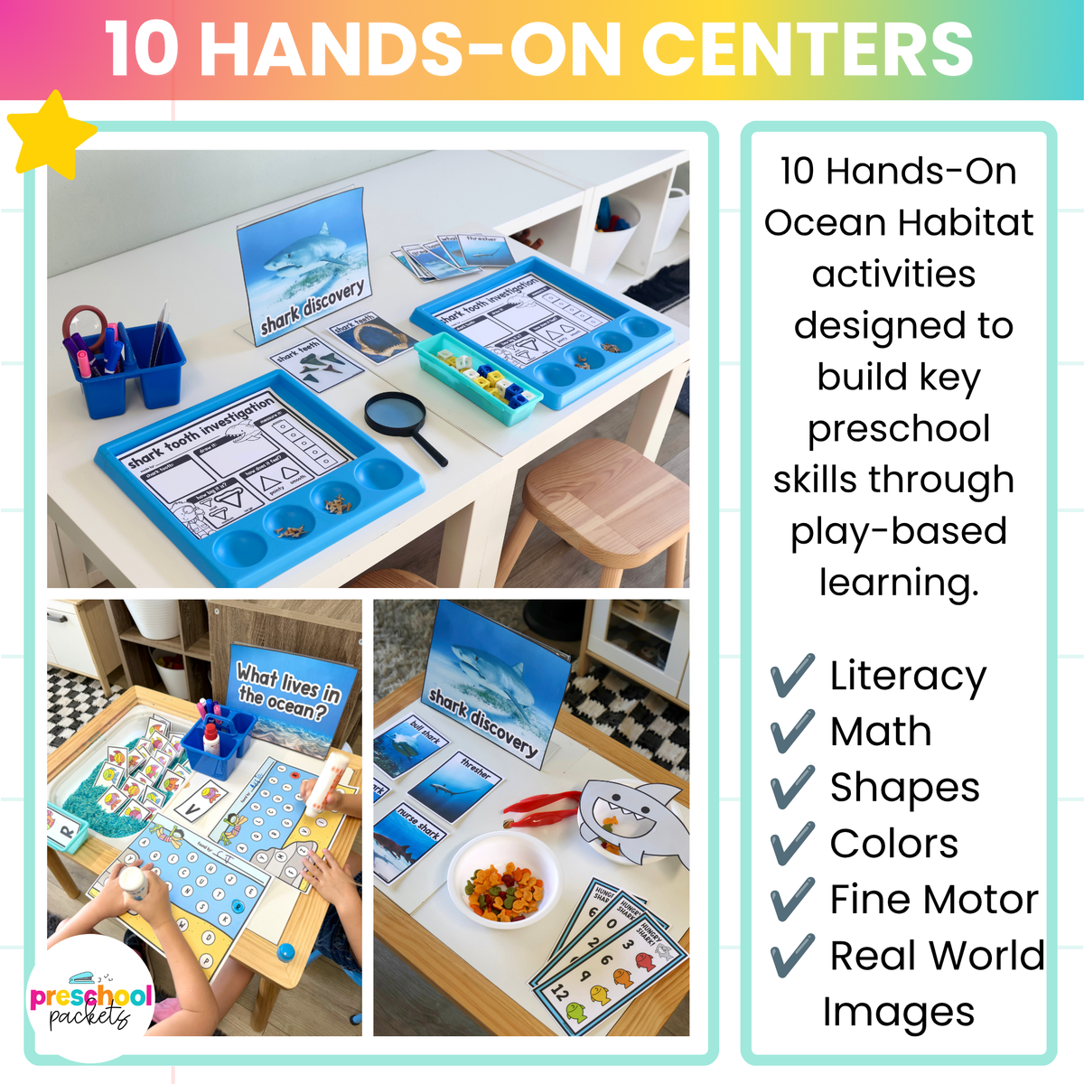 Ocean Habitats Preschool Centers | Ocean Animals Activities Preschool & Kinder