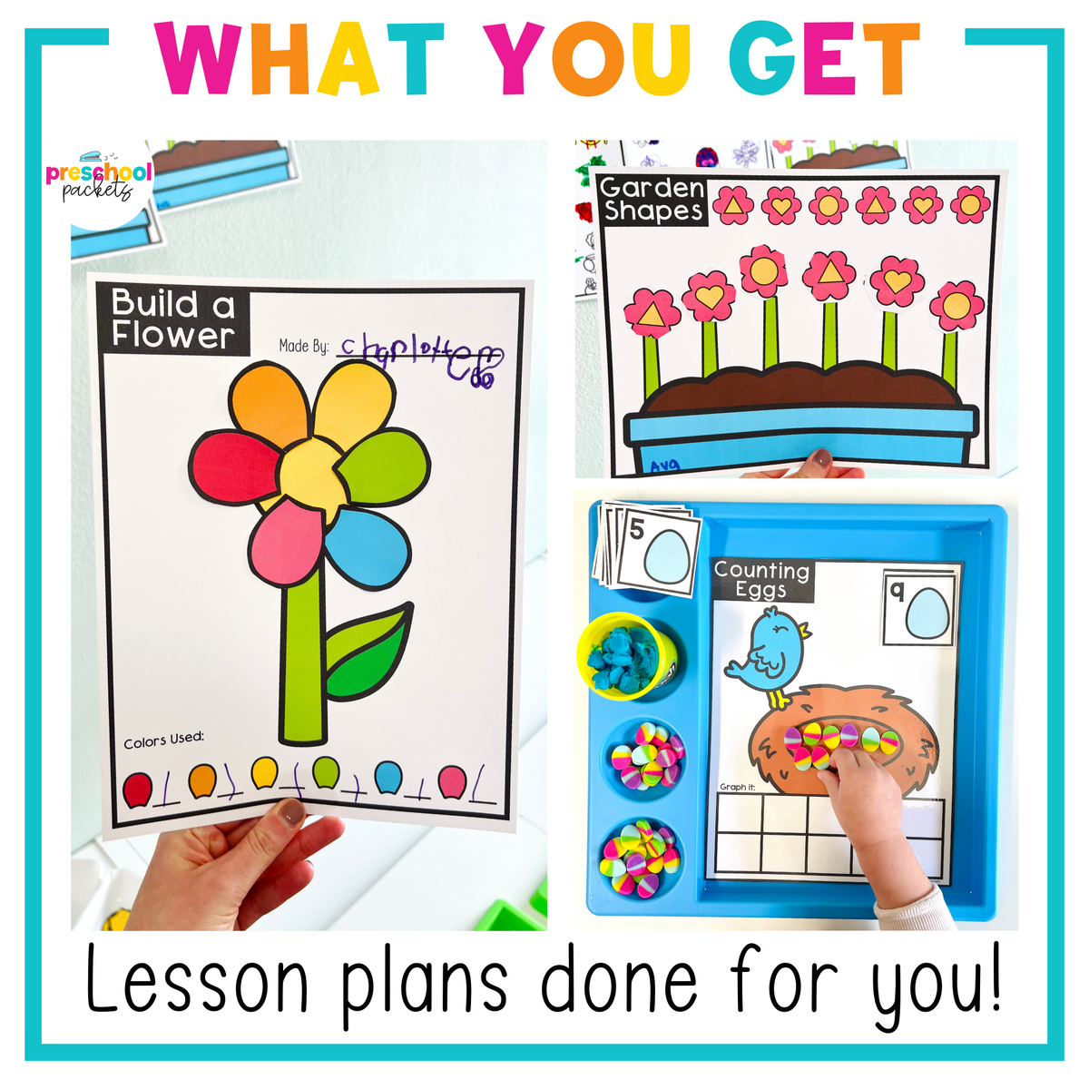 Spring Preschool Activities Weekly Curriculum