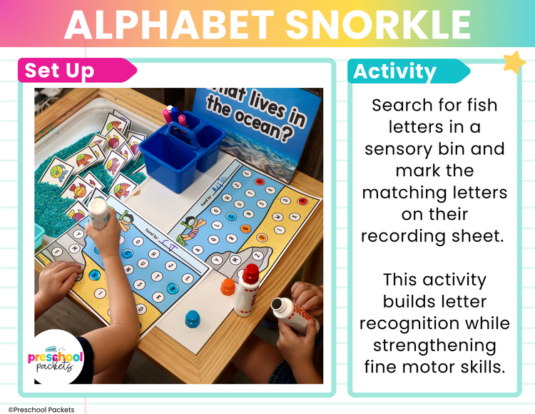 Ocean Habitats Preschool Centers | Ocean Animals Activities Preschool & Kinder
