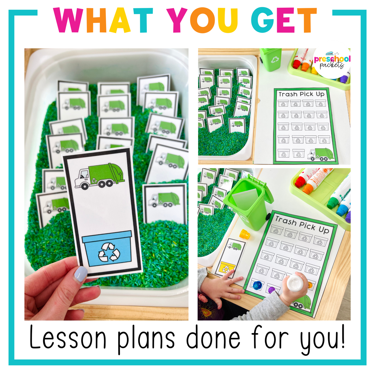 Earth Day Preschool Crafts and Activities – Preschool Packets