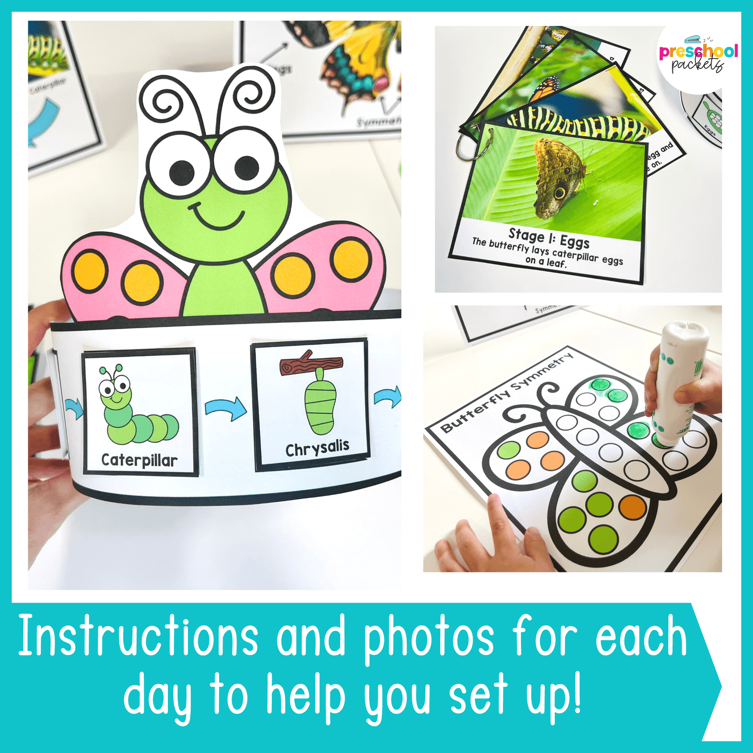 Insects Packet Bugs and Insects Activities Preschool Weekly Themed Curriculum ...