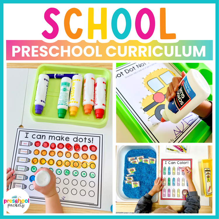 Back To School Preschool Curriculum and Lesson Plans