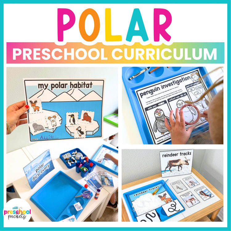 Polar Habitats Preschool Centers | Arcitic Animals Activities Preschool & Kinder
