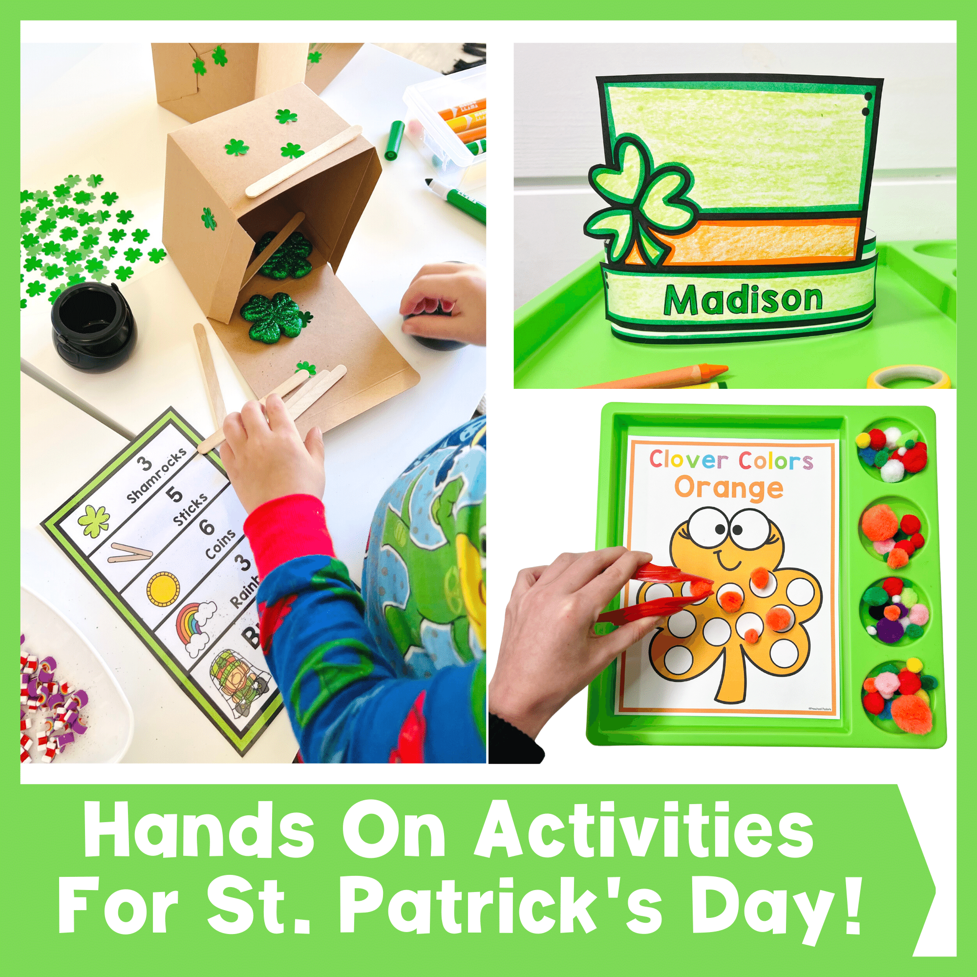 St Patrick's Montessori Kids Activities
